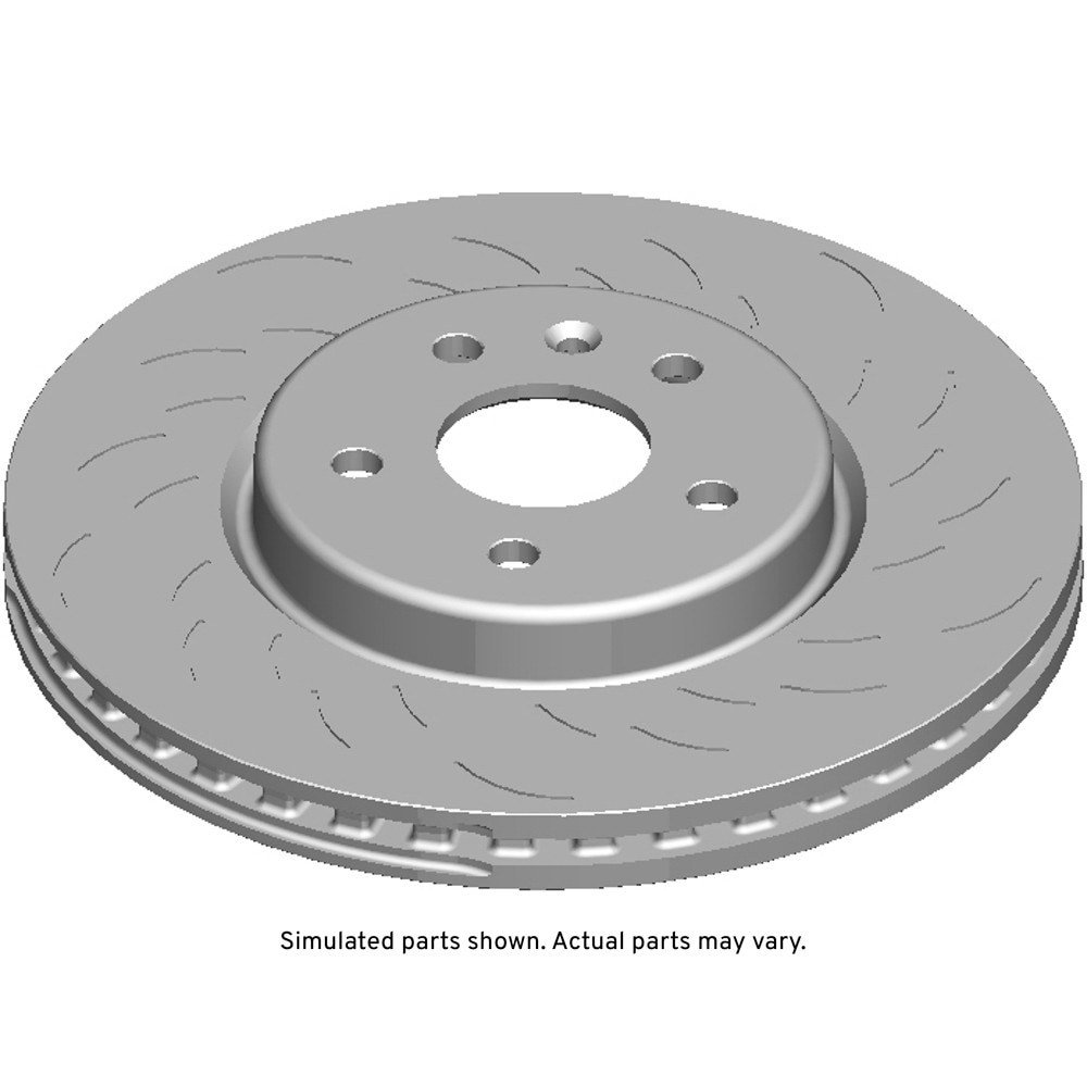 GM Genuine Parts Front Passenger Side Disc Brake Rotor