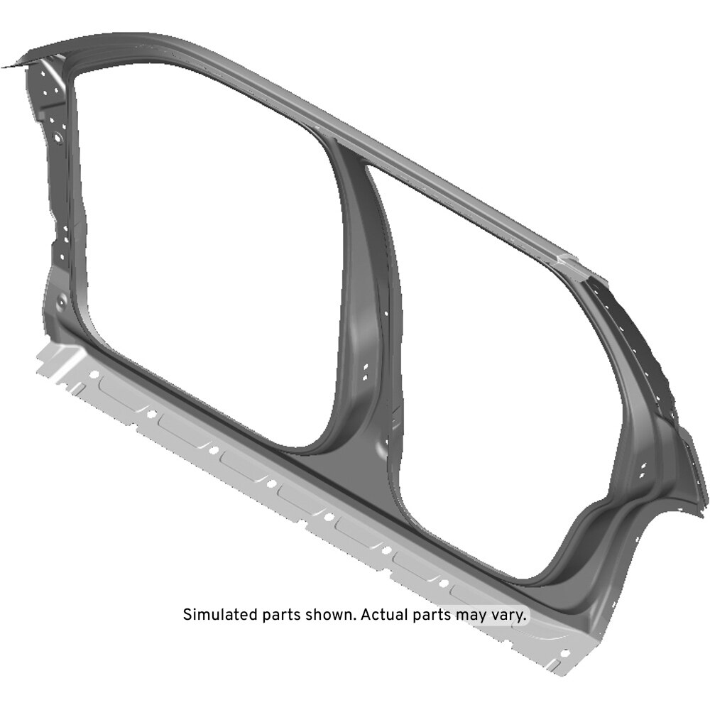 GM Genuine Parts Passenger Side Outer Body Side Panel