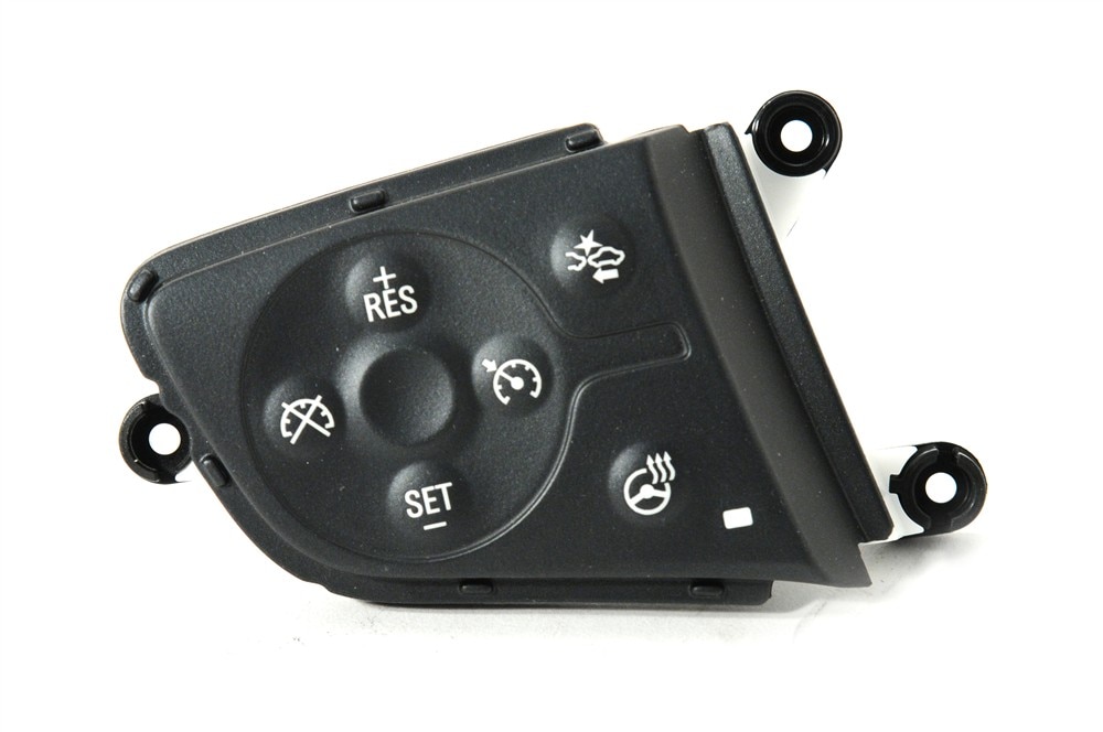 GM Genuine Parts Black Carbon Cruise Control Switch
