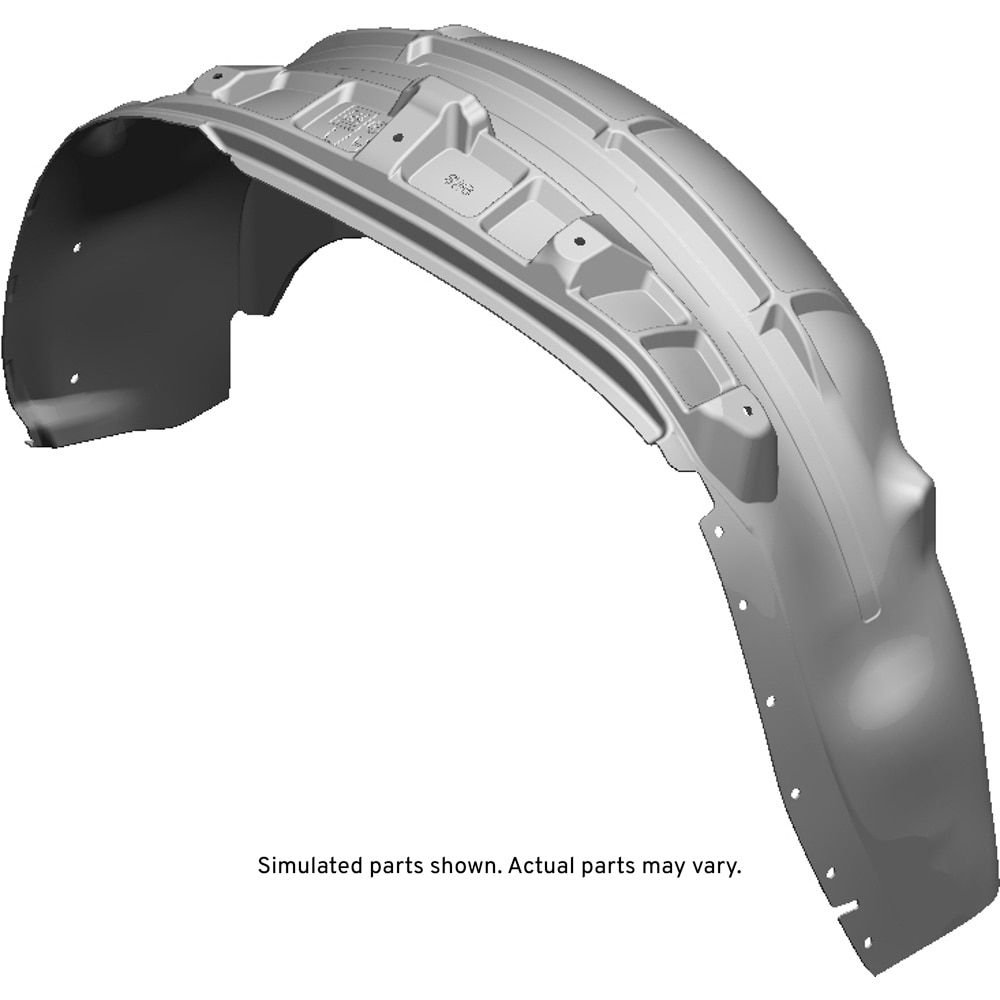 GM Genuine Parts Rear Driver Side Wheelhouse Liner