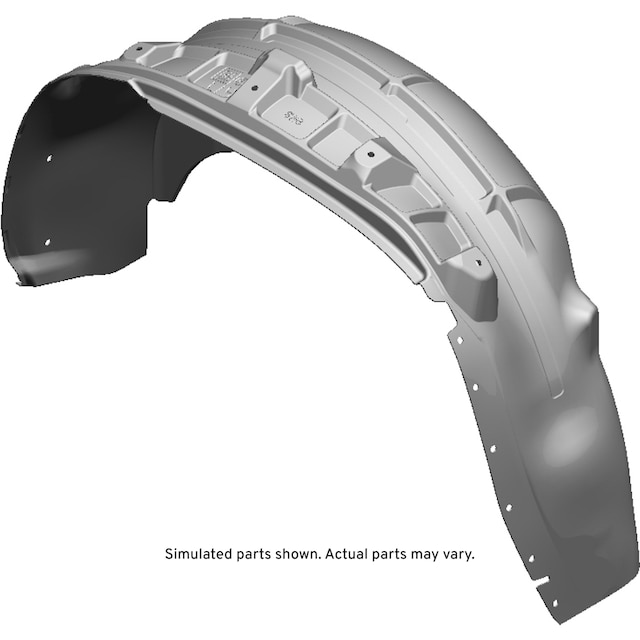 GM Genuine Parts Rear Driver Side Wheelhouse Liner