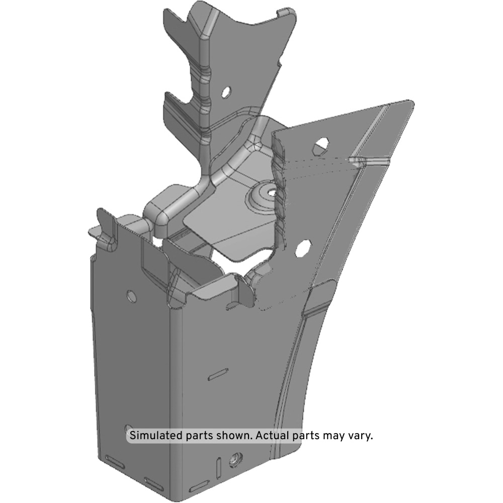 GM Genuine Parts Passenger Side Body Drivetrain and Front Suspension Frame Support