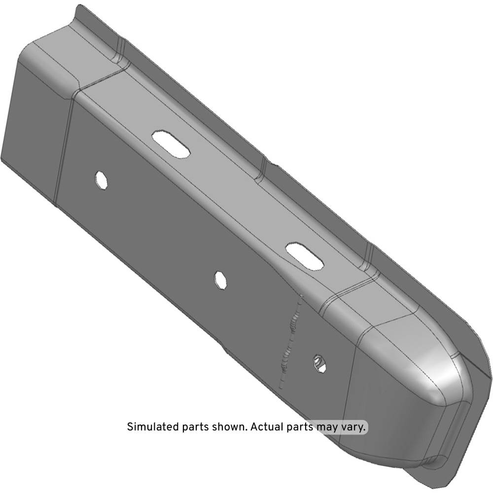GM Genuine Parts Passenger Side Rocker Inner Panel Rear Extension
