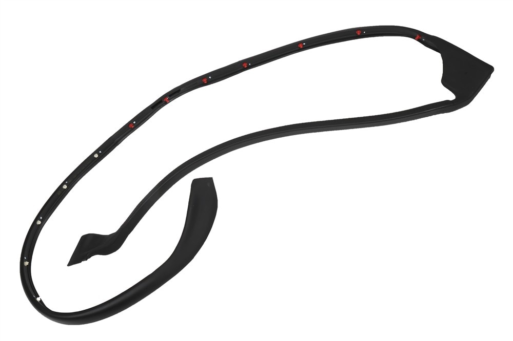 GM Genuine Parts Passenger Side Rear Door Lower Auxiliary Weatherstrip