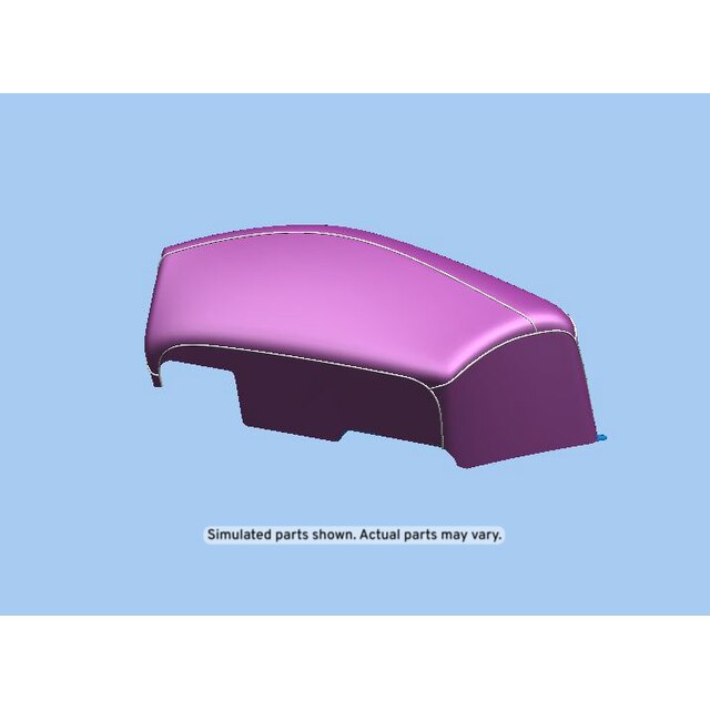 GM Genuine Parts Morello Red Base Sauvage Rear Passenger Side Seat Back Bolster