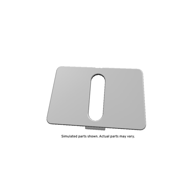 GM Genuine Parts Jet Black Rear End Trim Panel Opening Cover