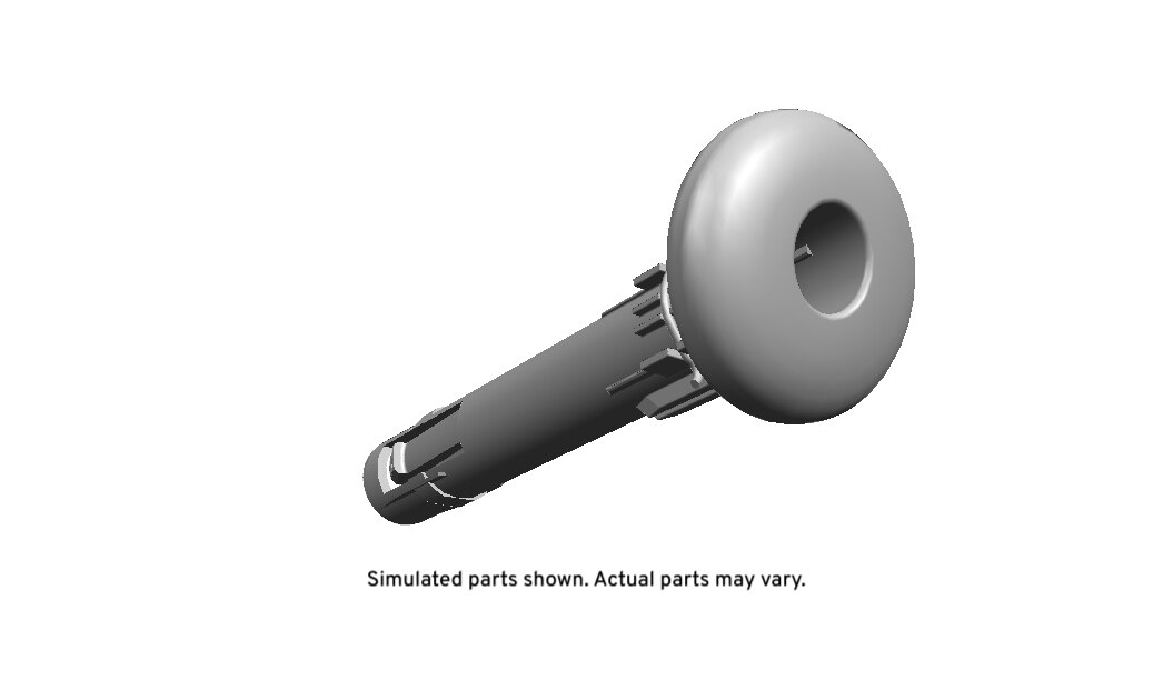 GM Genuine Parts Beige Rear Seat Head Restraint Guide