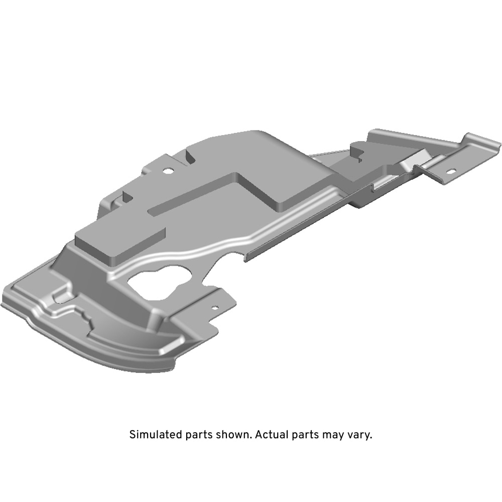 GM Genuine Parts Passenger Side Instrument Panel Lower Trim Panel Insulator