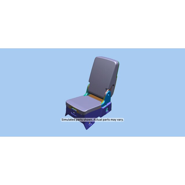 GM Genuine Parts Jet Black Front Center Seat