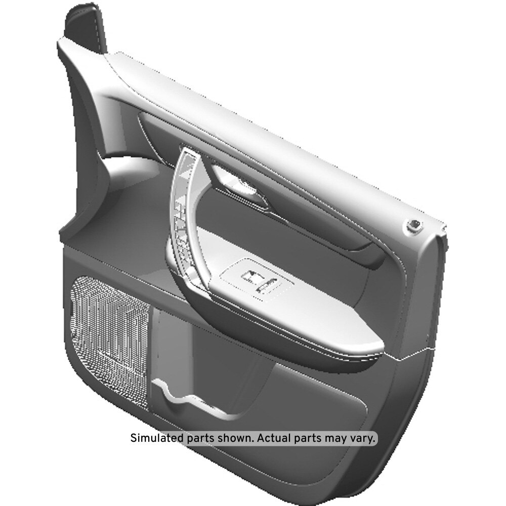 GM Genuine Parts Dark Titanium Front Passenger Side Door Trim