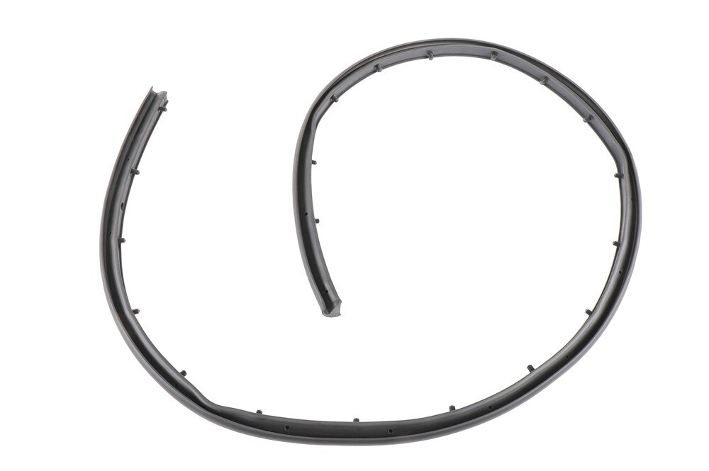 GM Genuine Parts Front and Rear Driver Side Door Lower Auxiliary Weatherstrip
