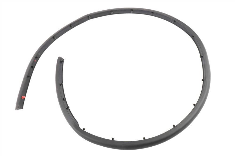 GM Genuine Parts Front and Rear Passenger Side Door Lower Auxiliary Weatherstrip
