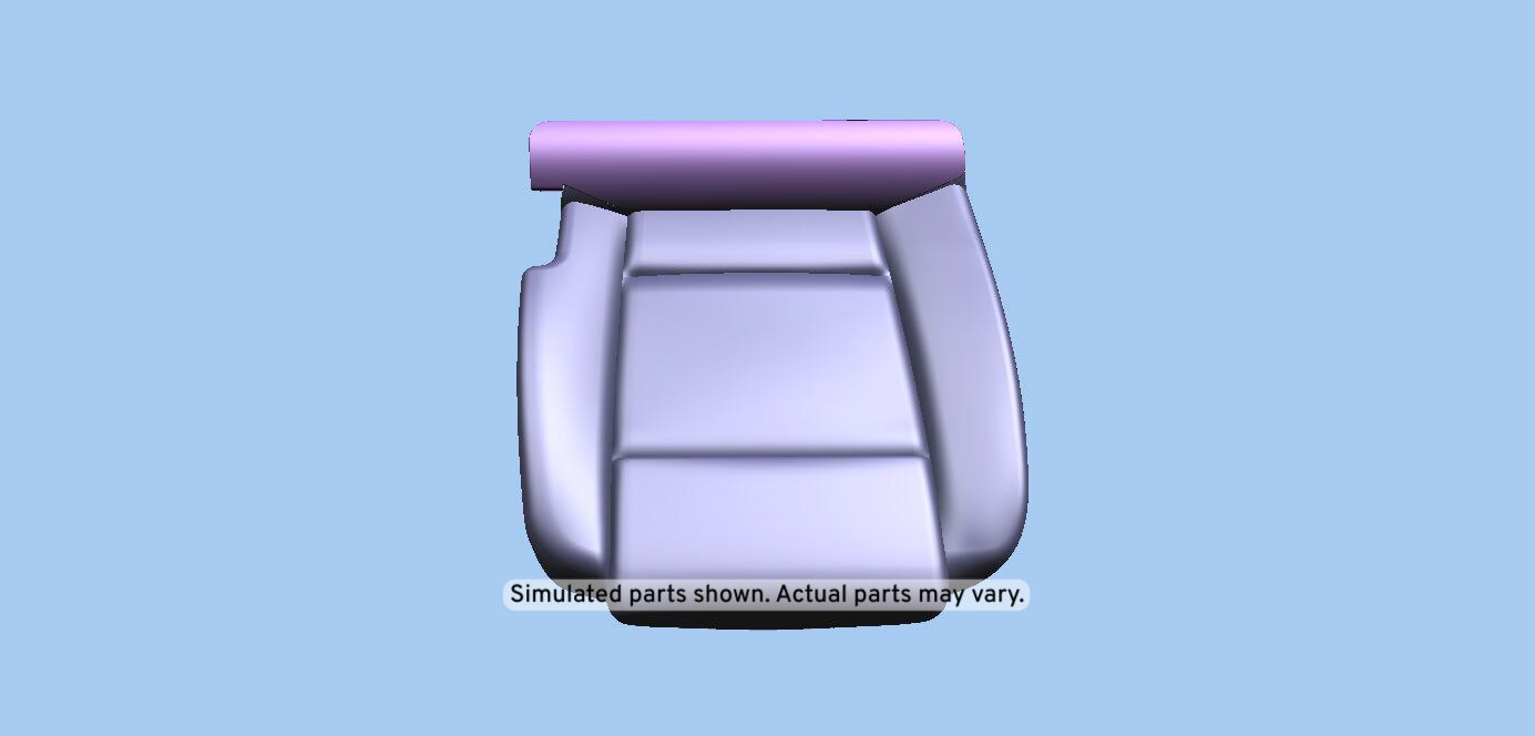 GM Genuine Parts Very Light Cashmere Rear Driver Side Seat Cushion