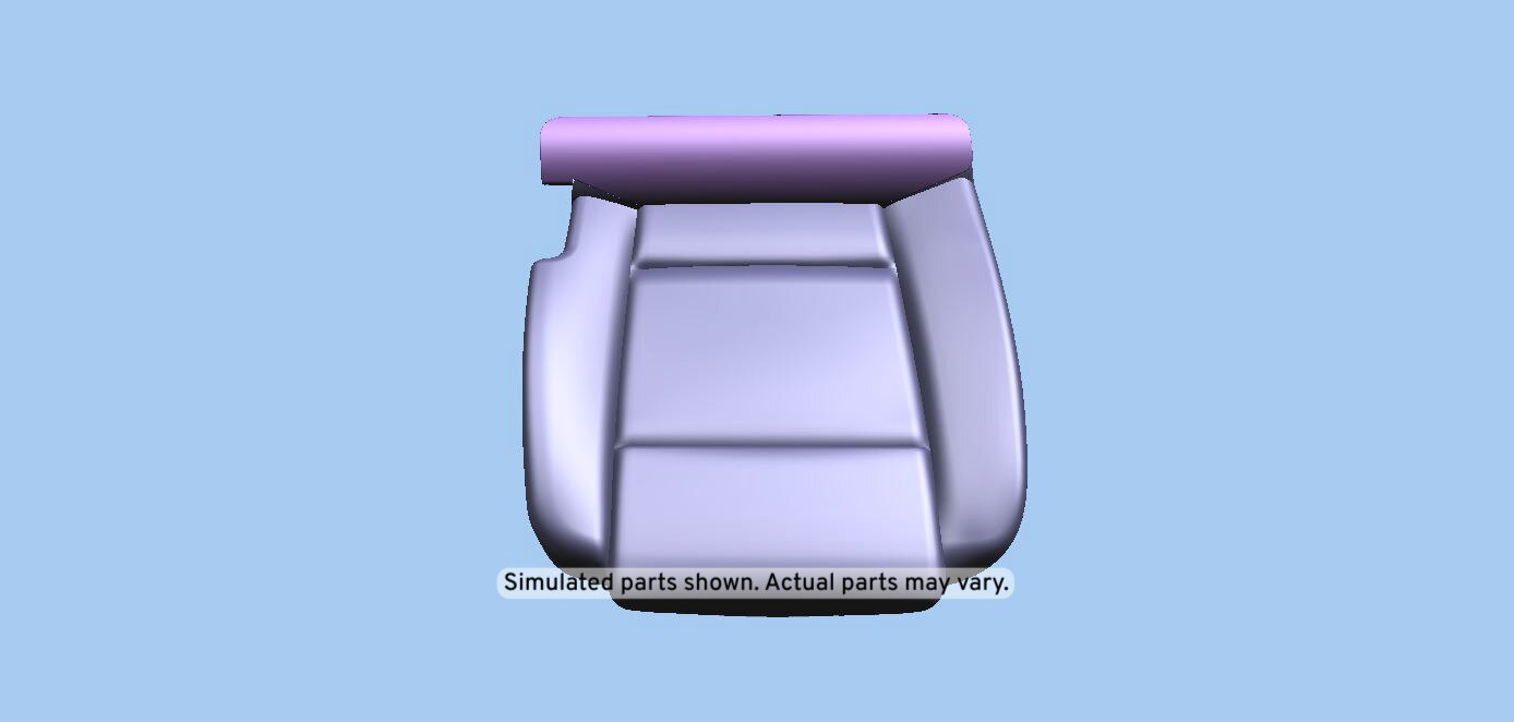 GM Genuine Parts Vecchio Base Sauvage Rear Driver Side Seat Cushion