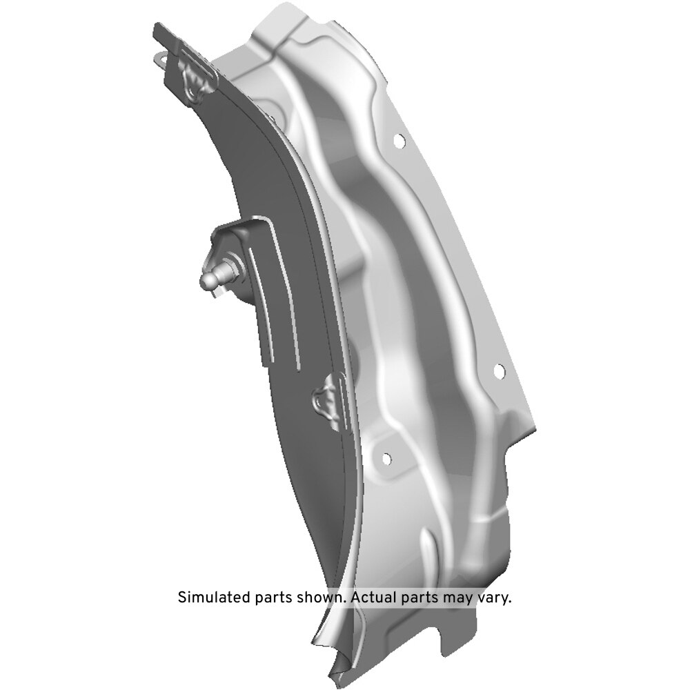 GM Genuine Parts Passenger Side Body Side Outer Panel Filler