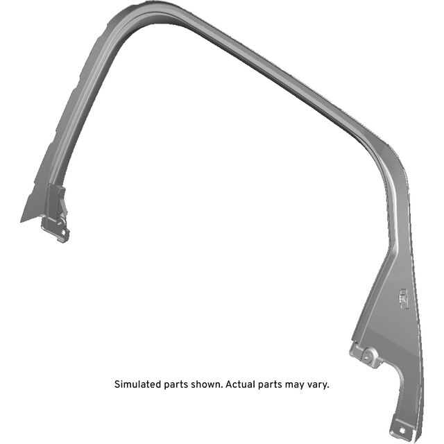 GM Genuine Parts Rear Driver Side Door Window Garnish Molding