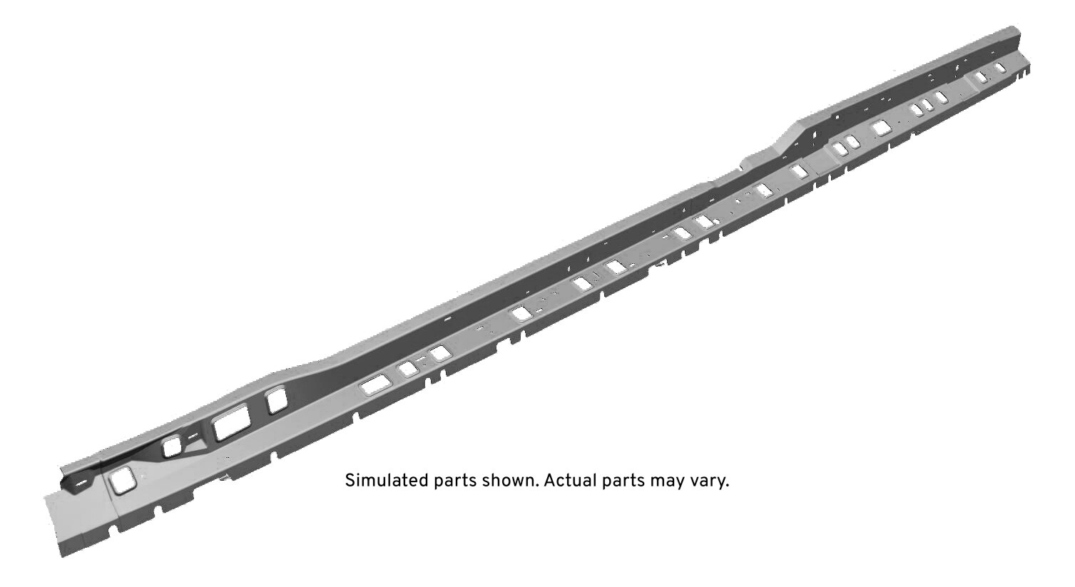 GM Genuine Parts Passenger Side Roof Inner Side Rail