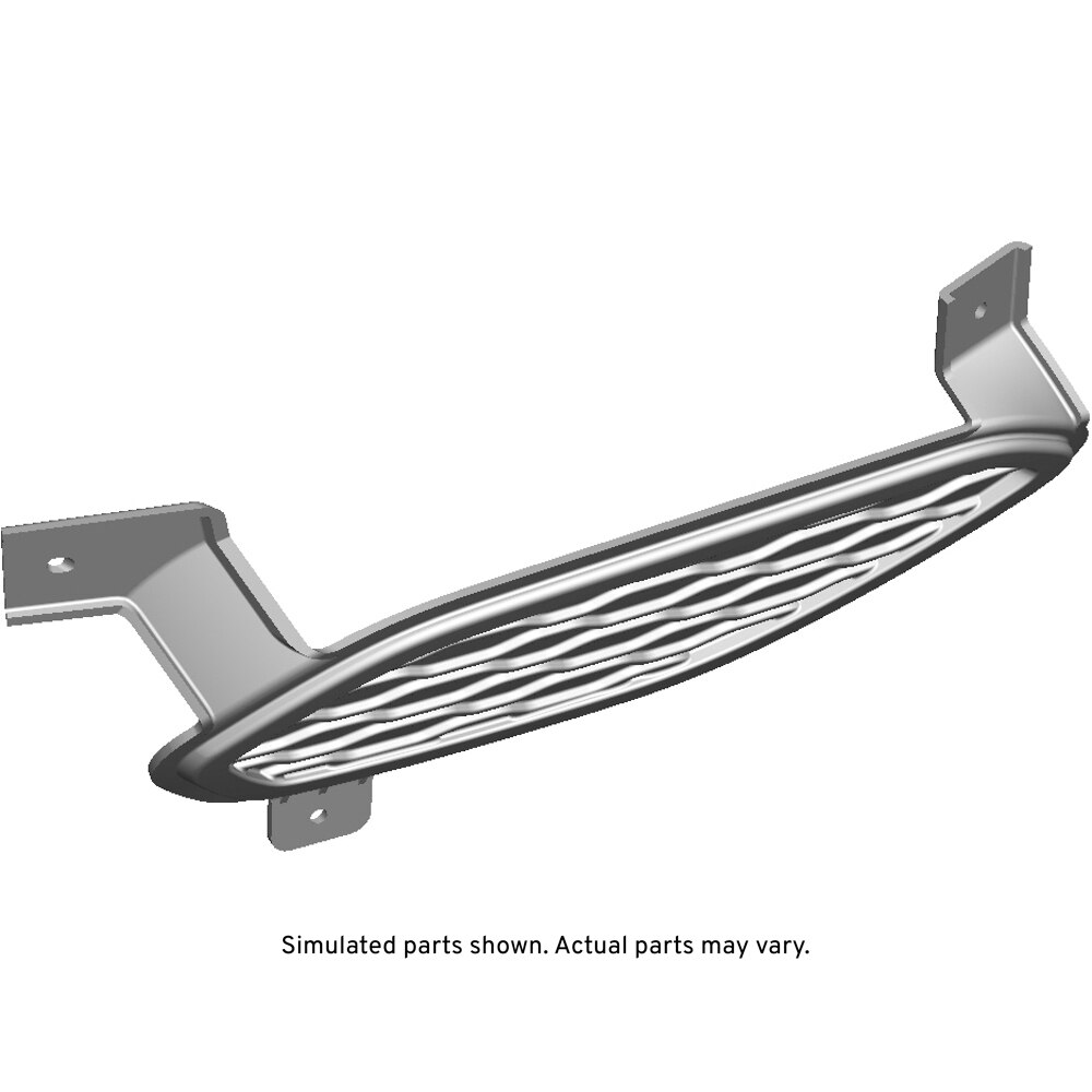 GM Genuine Parts Black Rear Driver Side Bumper Fascia Molding