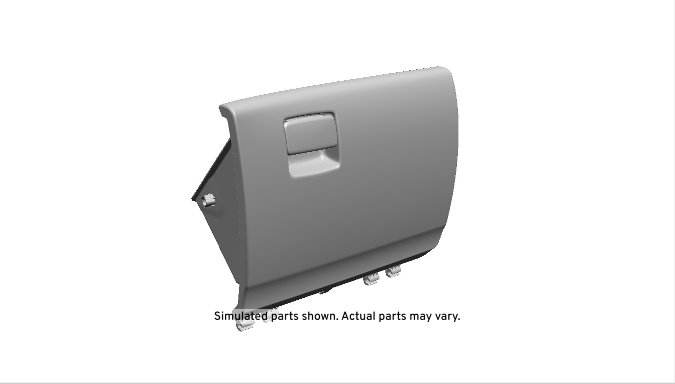 GM Genuine Parts Whisper Beige Instrument Panel Compartment Door