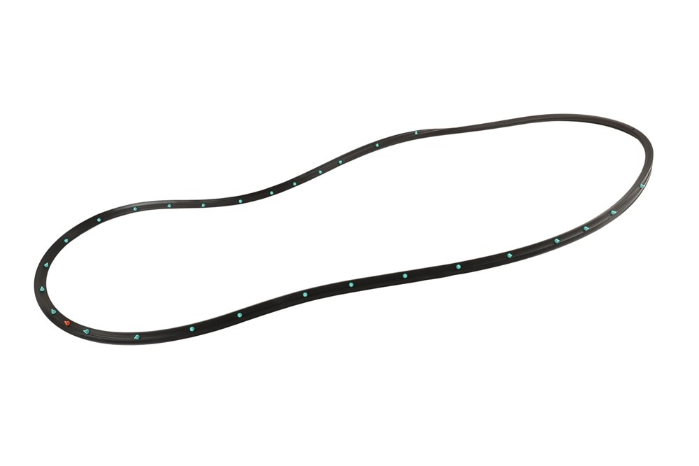 GM Genuine Parts Driver Side Rear Door Weatherstrip