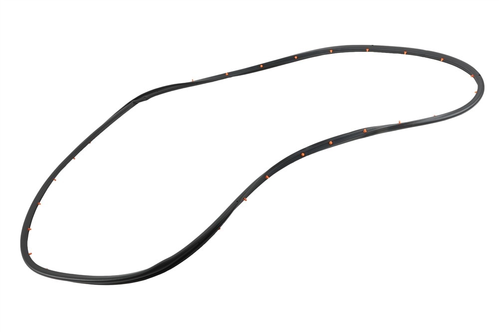 GM Genuine Parts Passenger Side Rear Door Weatherstrip