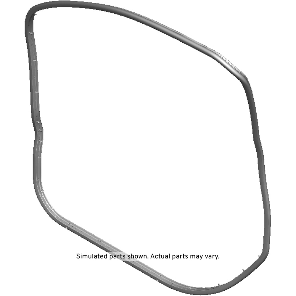 GM Genuine Parts Passenger Side Front Door Weatherstrip