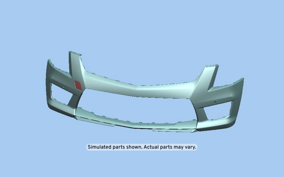GM Genuine Parts Front Upper Bumper Cover