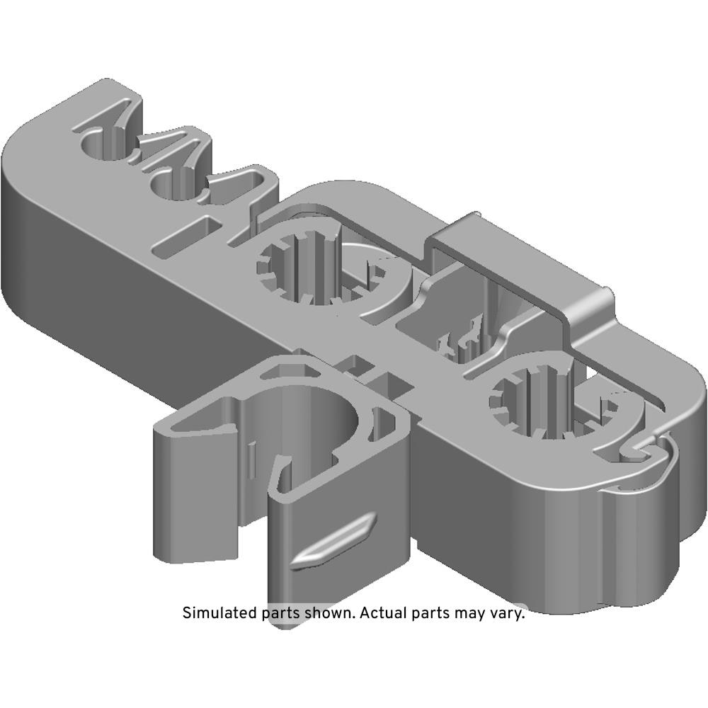 GM Genuine Parts Brake and Fuel Pipe Clip