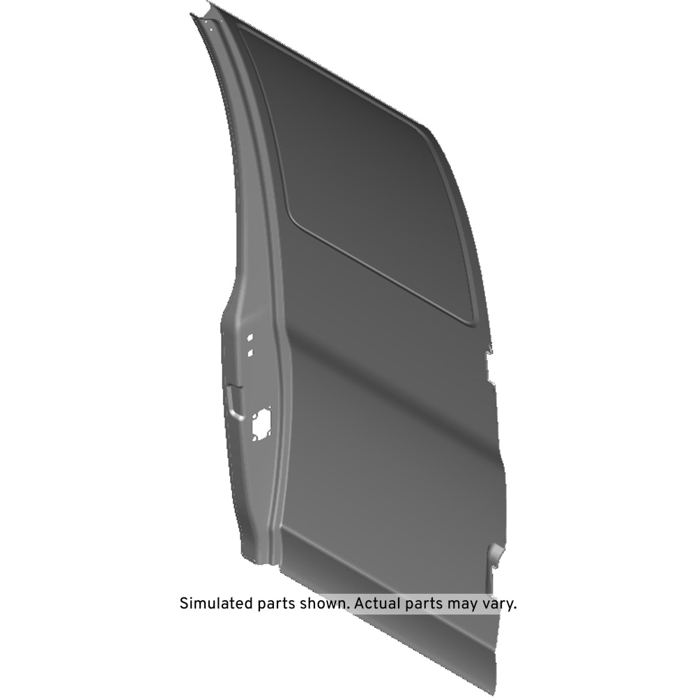 GM Genuine Parts Rear Passenger Side Door Outer Panel