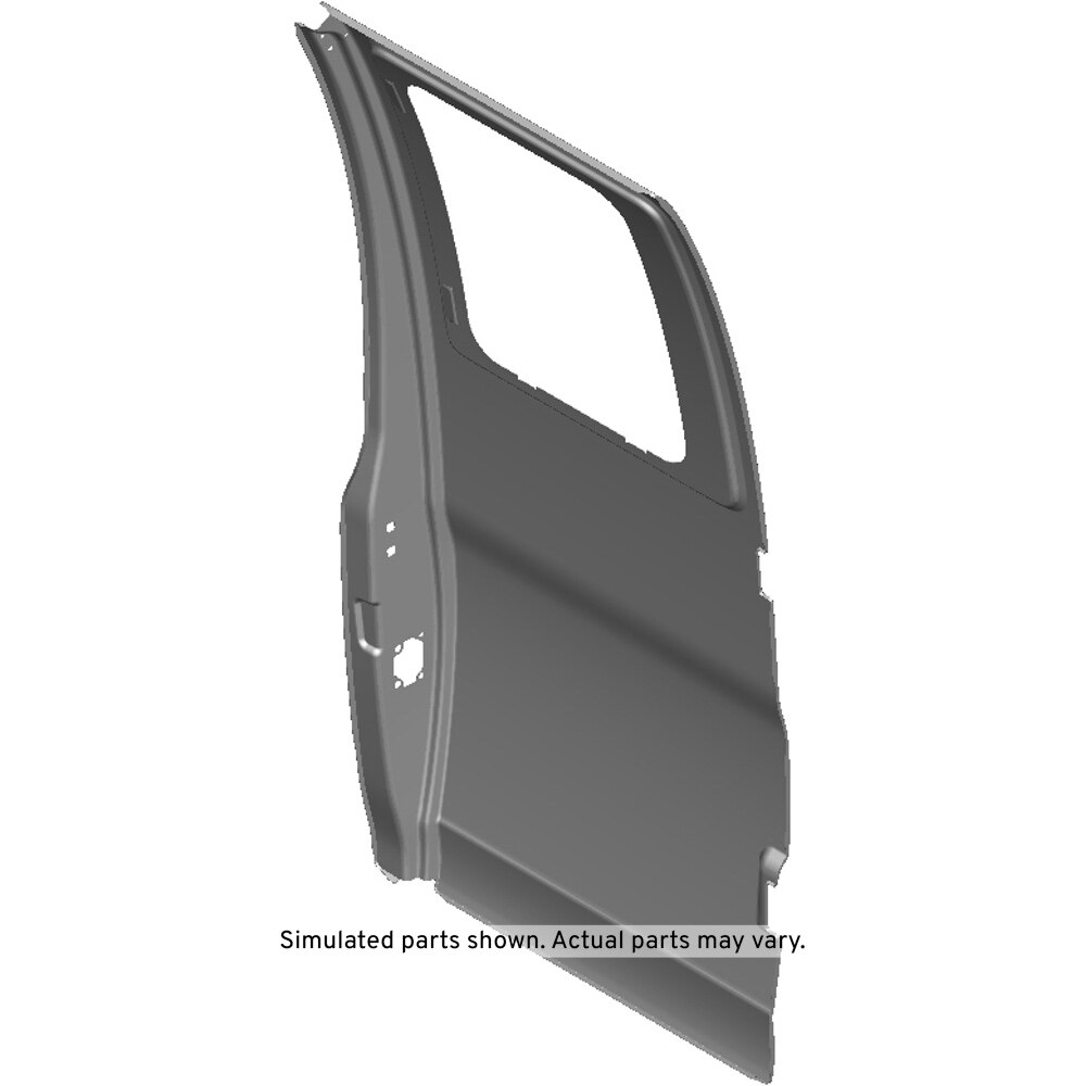 GM Genuine Parts Rear Passenger Side Door Outer Panel