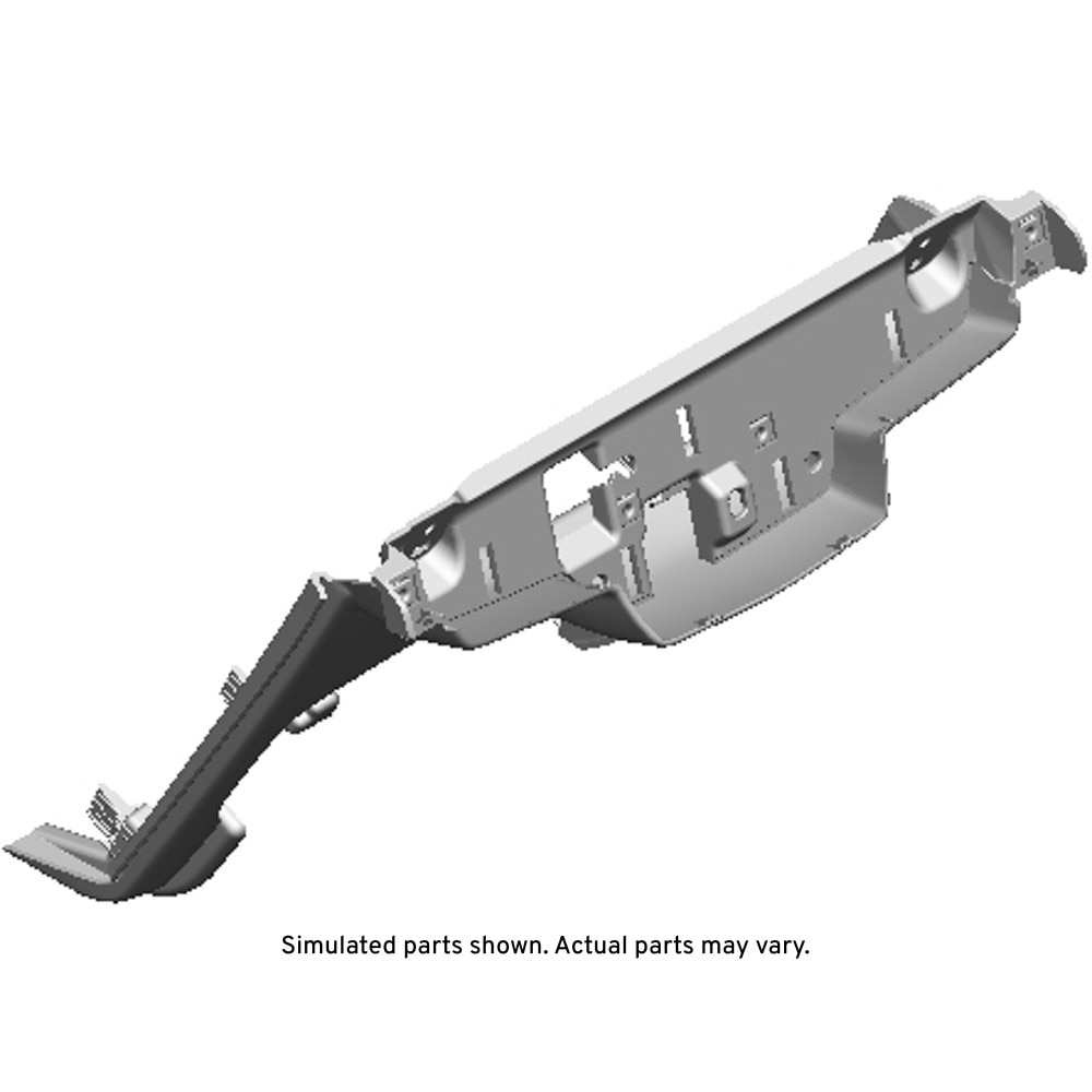 GM Genuine Parts Black Instrument Panel Lower Center Trim Panel