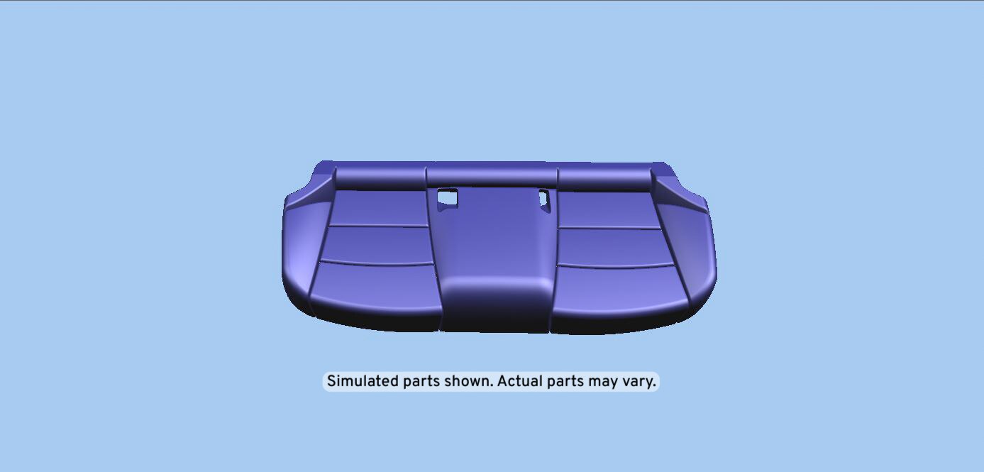 GM Genuine Parts Dark Titanium Rear Seat Cushion