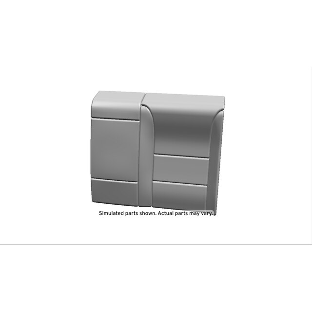 GM Genuine Parts Dark Titanium Rear Driver Side Seat Back Cushion Cover