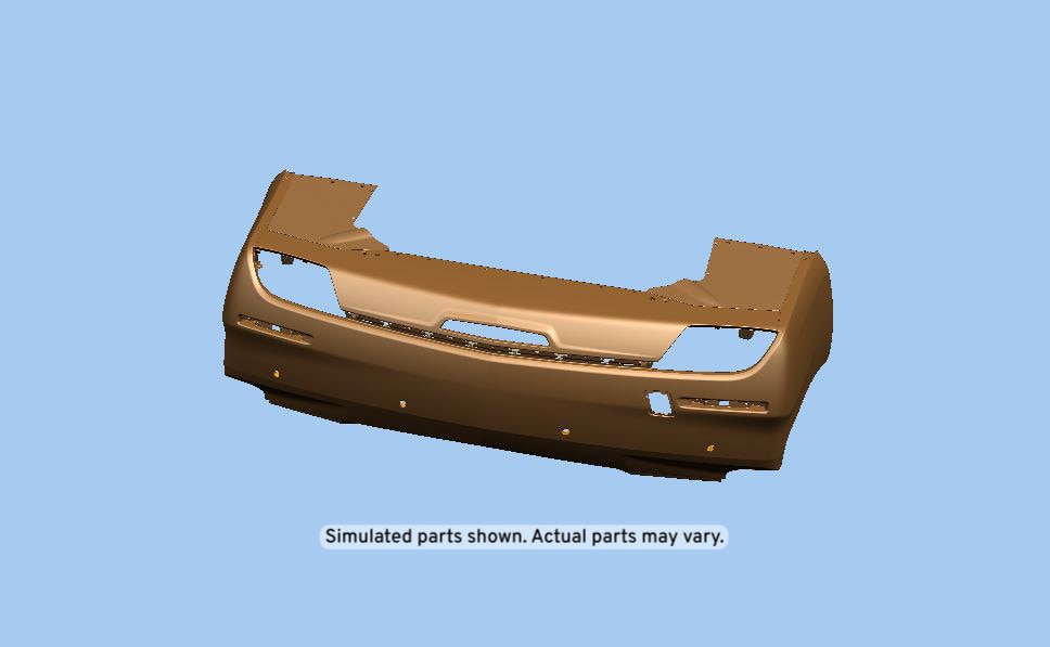 GM Genuine Parts Rear Bumper Cover