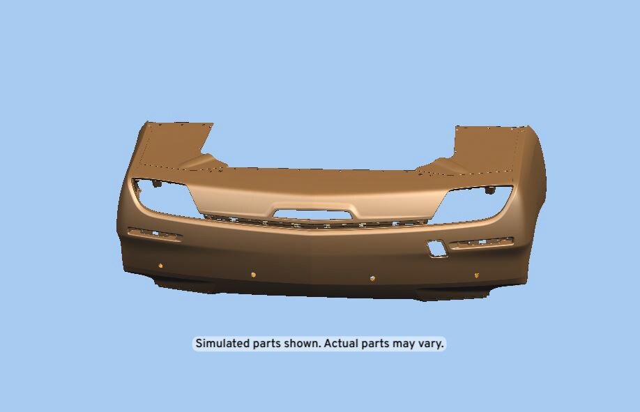 GM Genuine Parts Rear Bumper Cover