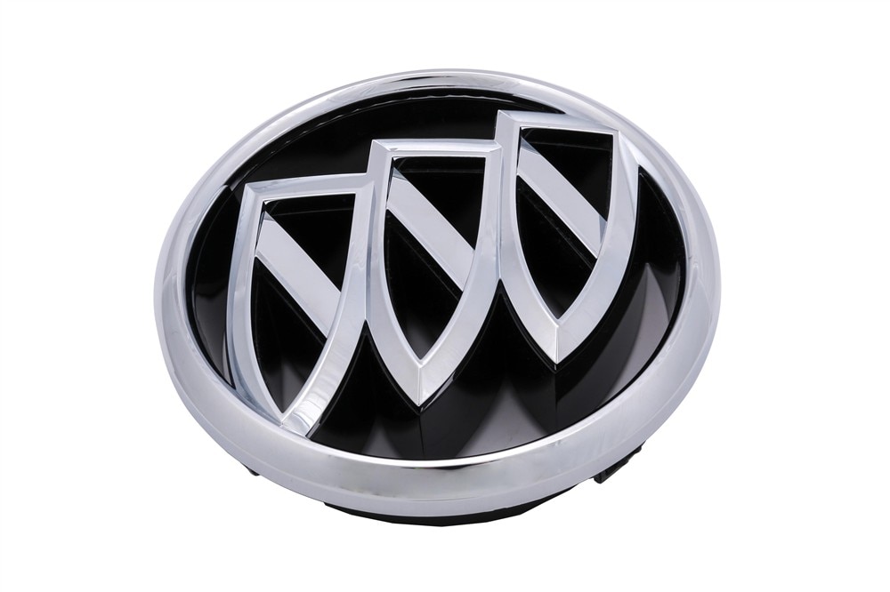 GM Genuine Parts Front Grille Tri-Shield Emblem in Chrome