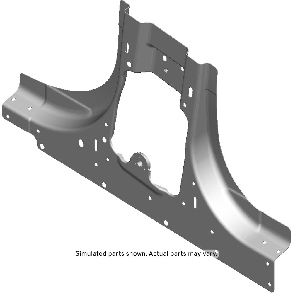GM Genuine Parts Passenger Side Center Pillar Lower Inner Panel