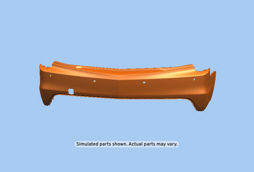 GM Genuine Parts Rear Upper Bumper Cover