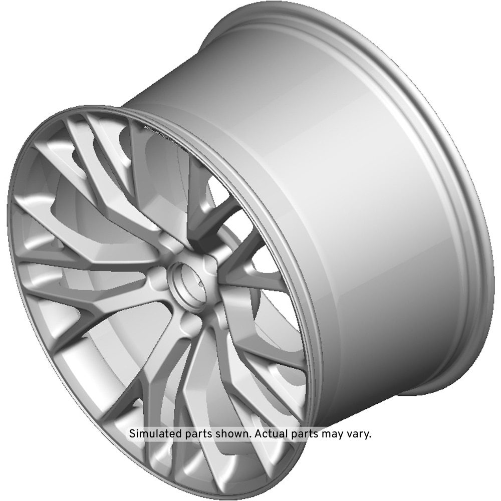 GM Genuine Parts 20x12-Inch Aluminum Rear Wheel