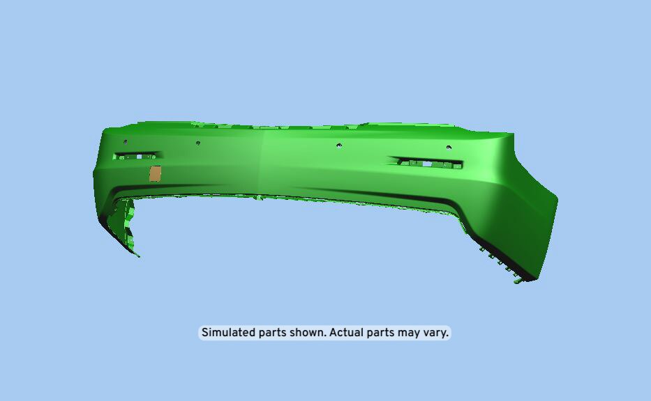 GM Genuine Parts Rear Upper Bumper Cover