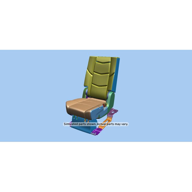 GM Genuine Parts Shale Rear Passenger Side Seat