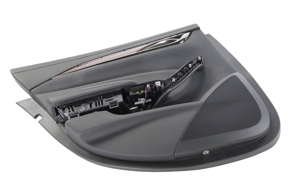 GM Genuine Parts Jet Black Rear Driver Side Door Trim