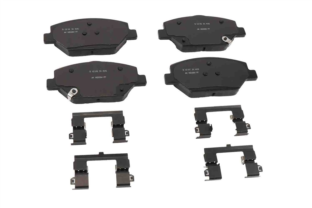 ACDelco GM Original Equipment Front Disc Brake Pad Set with Clips