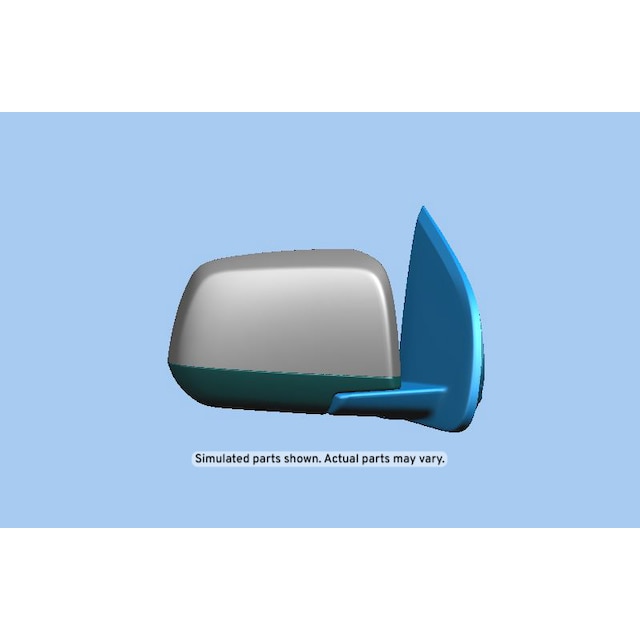 GM Genuine Parts Black Passenger Side Door Mirror