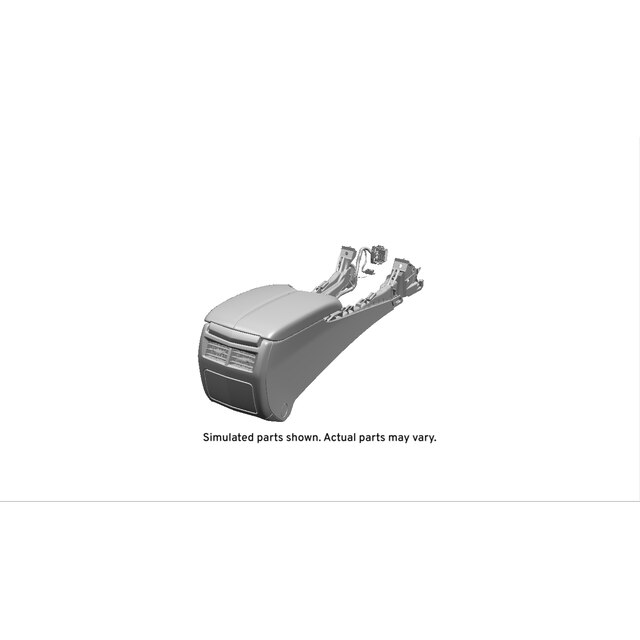 GM Genuine Parts Light Platinum Front Floor Console