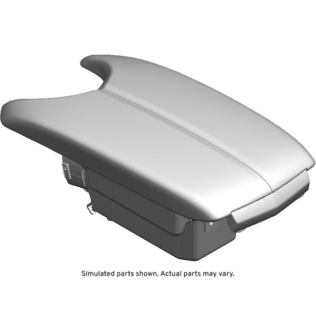GM Genuine Parts Light Platinum Front Floor Console Armrest