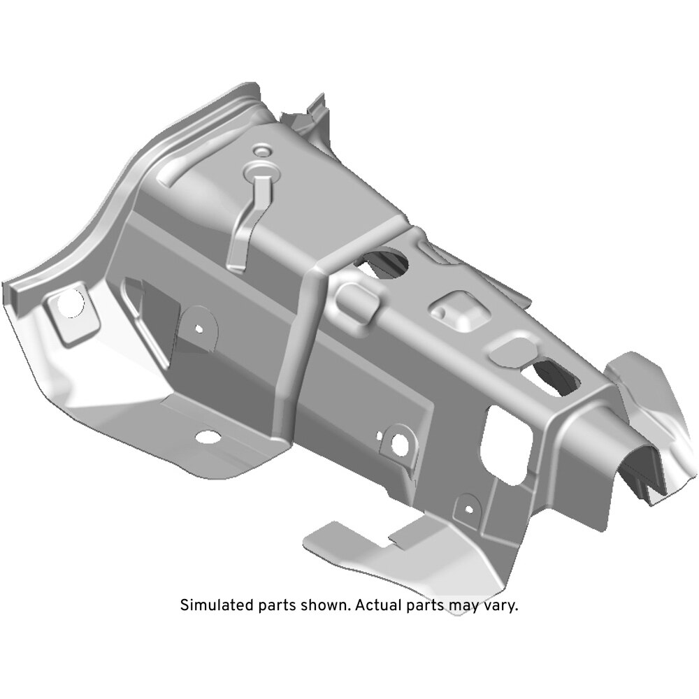 GM Genuine Parts Floor Panel Tunnel Panel Front Insulator