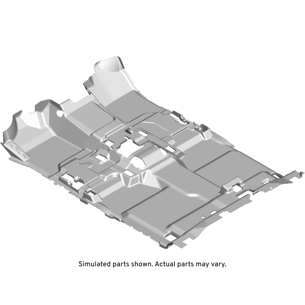 GM Genuine Parts Jet Black Floor Panel Mat