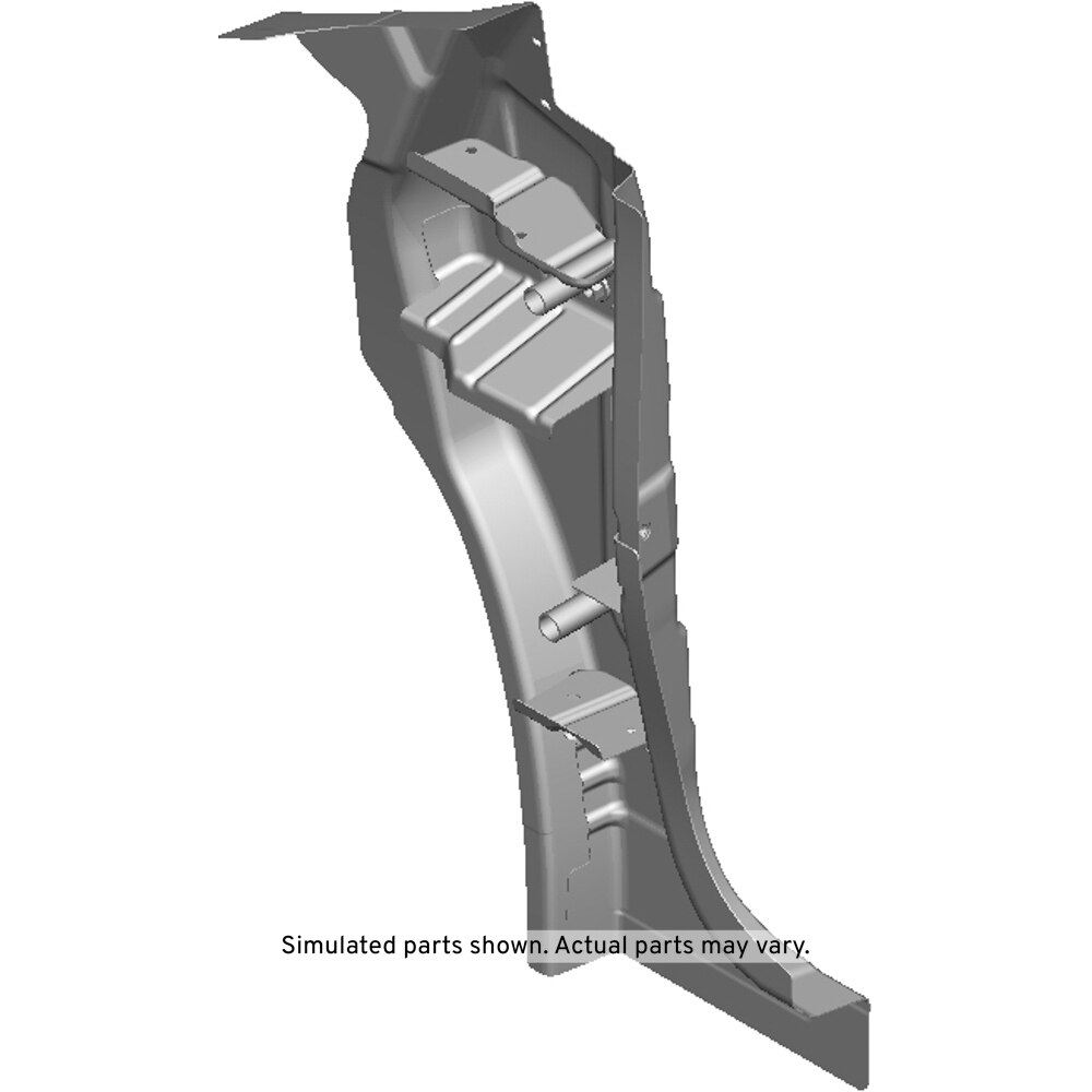 GM Genuine Parts Passenger Side Body Hinge Pillar Outer Panel Reinforcement