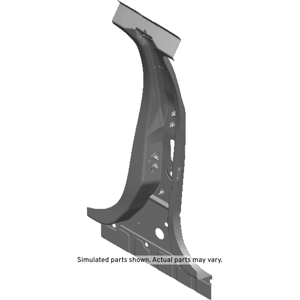 GM Genuine Parts Passenger Side Center Pillar Outer Panel Reinforcement